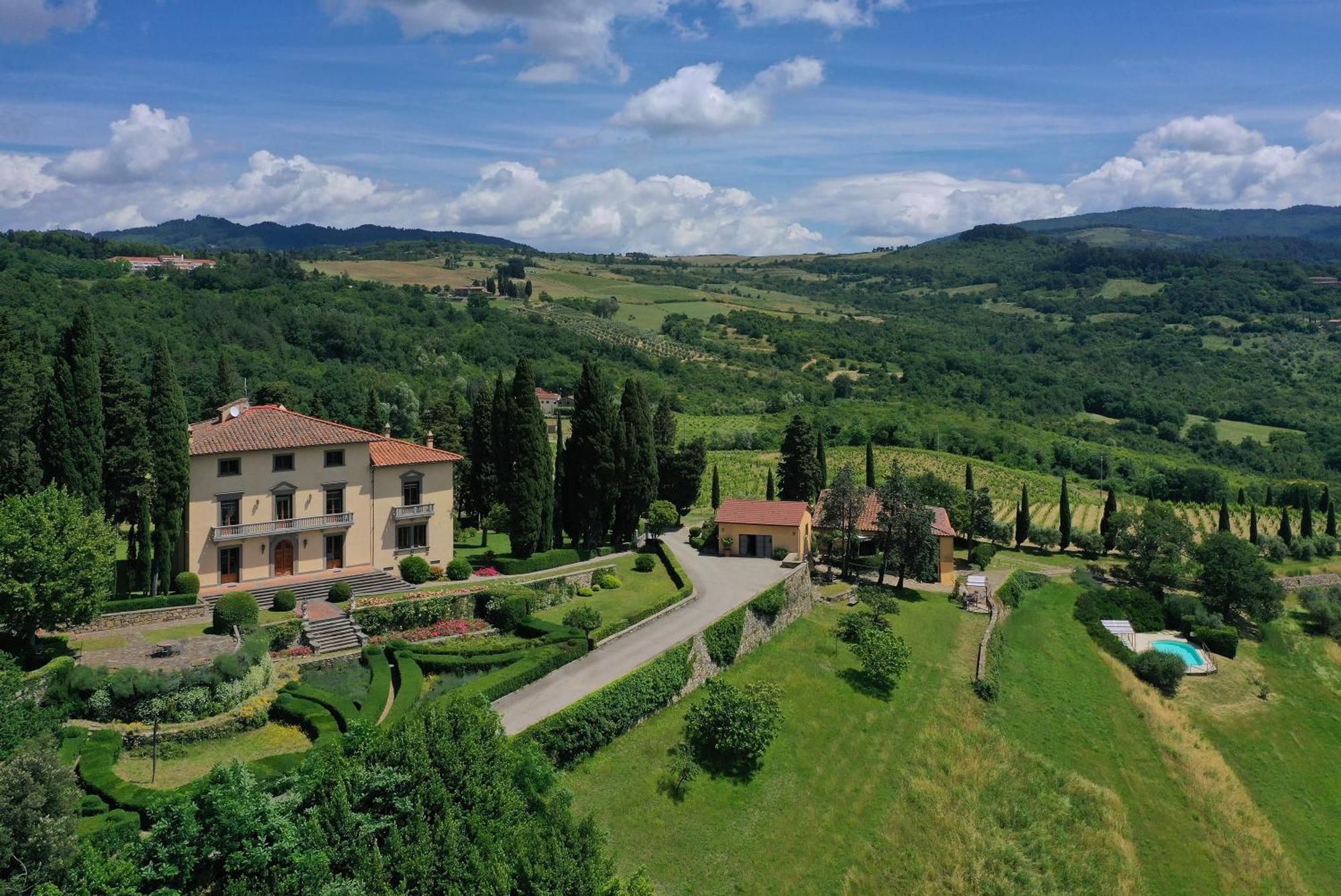 Villa Ortaglia Estate Vaglia (Tuscany) Exterior foto